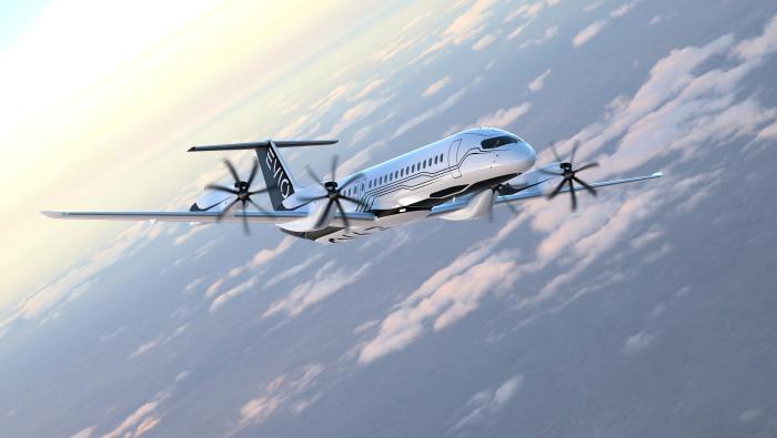 Evio 810 hybrid-electric regional airliner