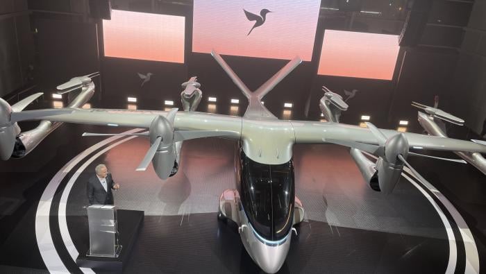 Vertical Aerospace Valo launch in London 