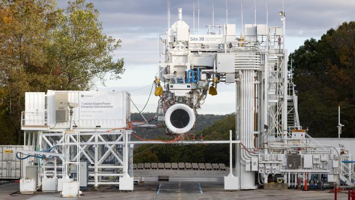 GE Aerospace commercial hybrid-electric engine demonstrator