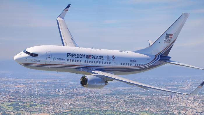 Boeing 737 Freedom Plane