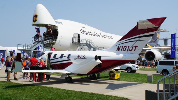 Jet It exhibit at EAA AirVenture Oshkosh 2021