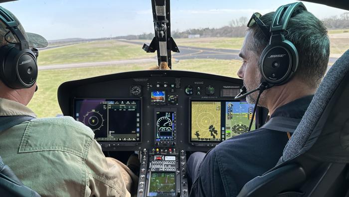 Thales test pilot Nico Couder