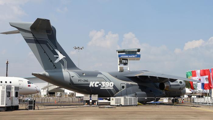 Embraer KC-390 at Singapore Airshow 2026