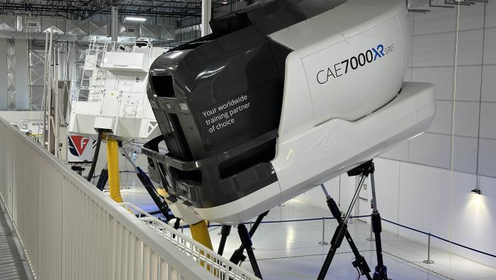 CAE 7000XR flight simulator