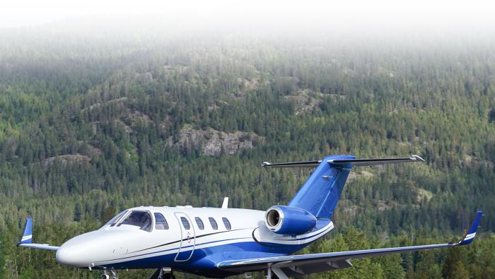 Citation CJ with Tamarack winglets