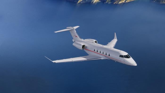 Vista Bombardier Challenger 3500