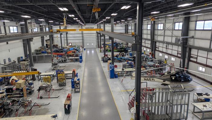Enstrom Helicopters production facility