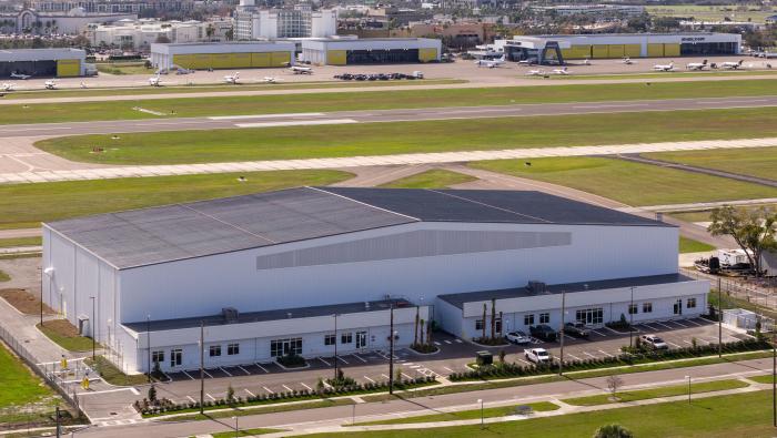 Sheltair MRO hangar at KTPA