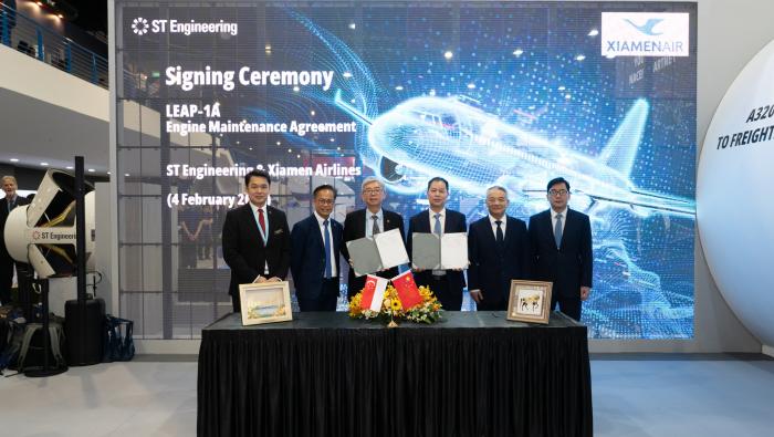 ST Engineering Xiamen signing 