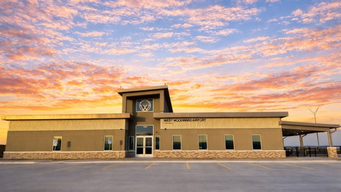 New Terminal at Oklahoma's West Woodward Airport