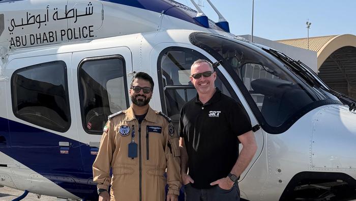 SRT Helicopters training in UAE