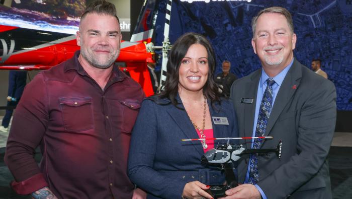 Pictured left to right: Michael Sanford, Business Development and Owner; Brandi Rector, CEO and Founder; Chad Sparks, General Manager, Bell Training Academy