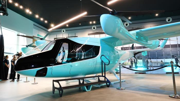 Eve Air Mobility Eve-100 mockup