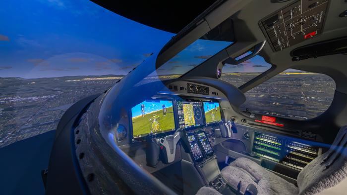 Frasca training device