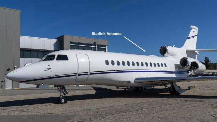 Starlink on Falcon 7X
