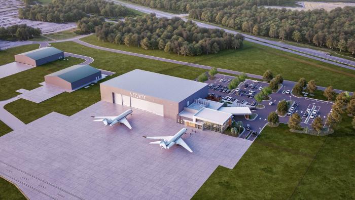 NetJets new terminal at Augusta Regional Airport