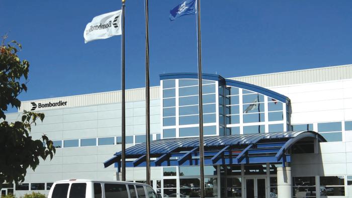 Bombardier service center in Hartford, Connecticut