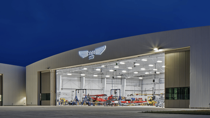 WACO Aircraft facility at KBTL