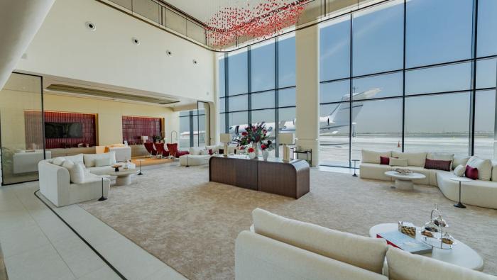 Sharjah Business Aviation Center lobby