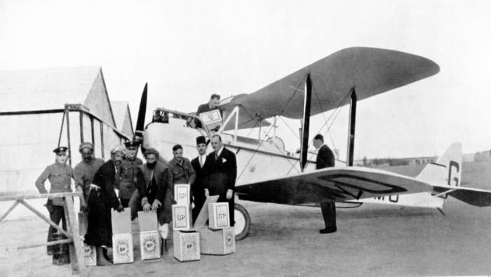 Air bp refuelling in 1927