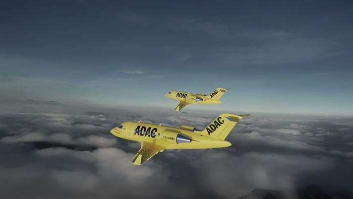 Bombardier Challenger 650 aircraft