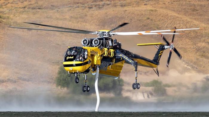 Helicopter Express S-64 Skycrane
