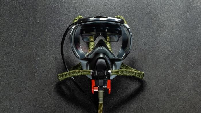 Klatt Works SAVED mask for smoke-in-cockpit emergencies