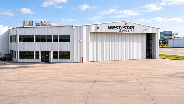 West Star Aviation facility at Addison Airport