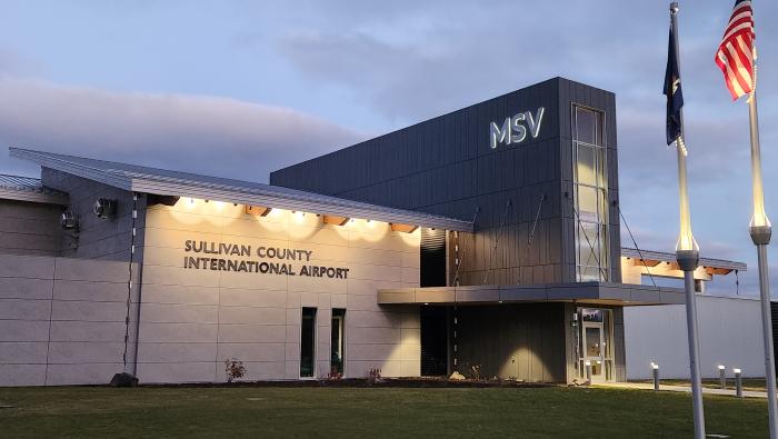 terminal at Sullivan County International Airport