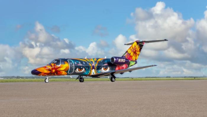 Duncan Aviation painted Cessna Citation CJ3+