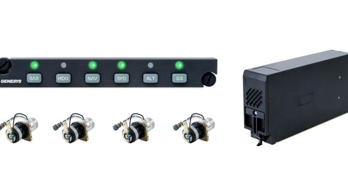 4000 four-axis rotorcraft autopilot for the UH-60 A and A+ Black Hawk helicopters. 