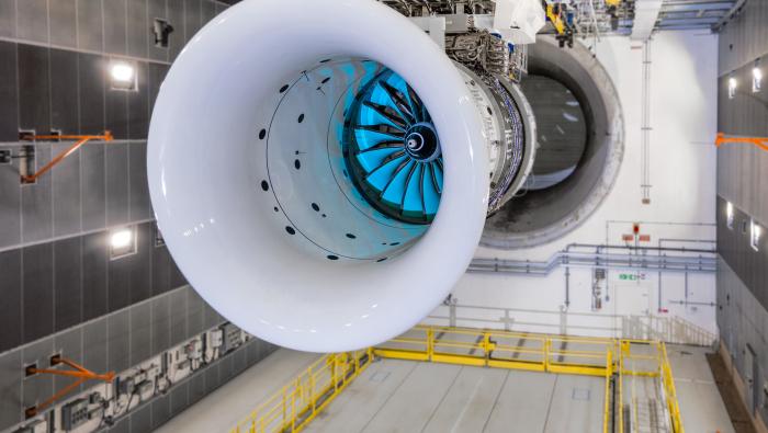 UltraFan 80 in test chamber 
