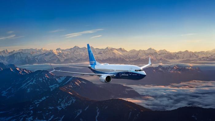 Boeing 737 Max 7 single-aisle airliner