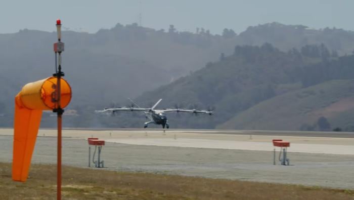 Archer’s Midnight eVTOL prototype touches down at Monterey Regional Airport