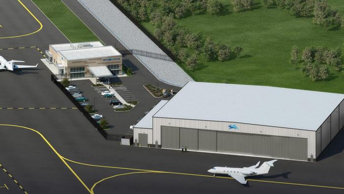 Artist rendering of new Atlantic FBO