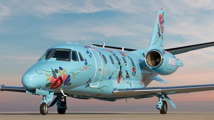 Duncan Aviation Gogo 5G connectivity-equipped Cessna Citation 560XL.