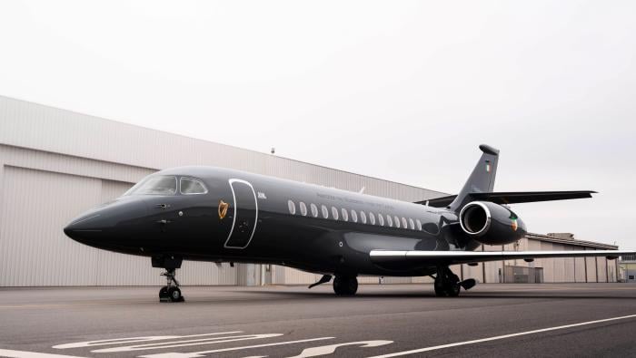 Black Falcon 6X at Baldonnel ramp 