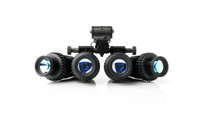Aviation Specialties Unlimited E3 PANO night vision goggles