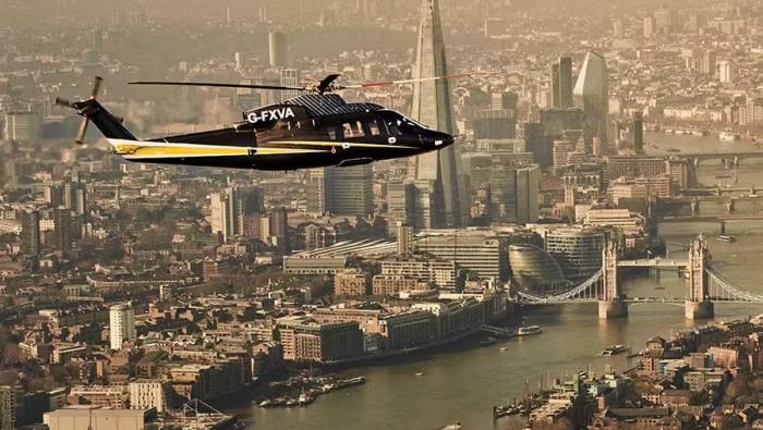 Flexjet Europe helicopter