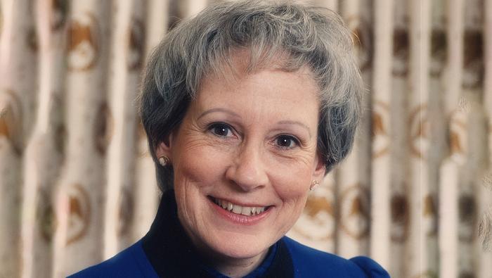 The late former Sen. Nancy Kassebaum