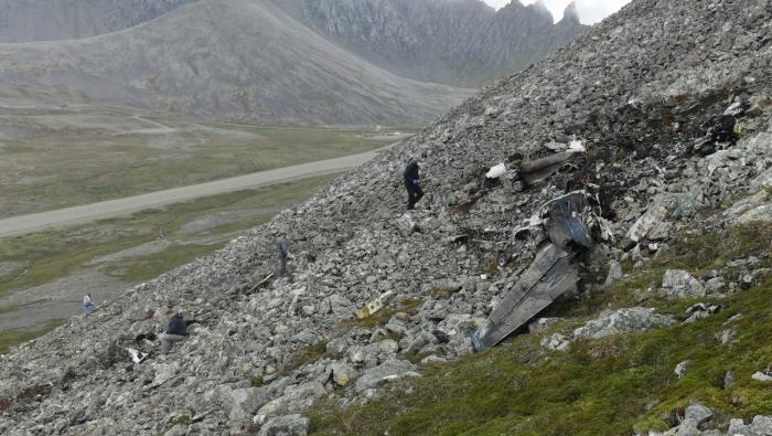 NTSB at Cape Newenham, Alaska accident site