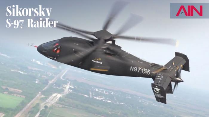 Sikorsky S-97 Raider in flight