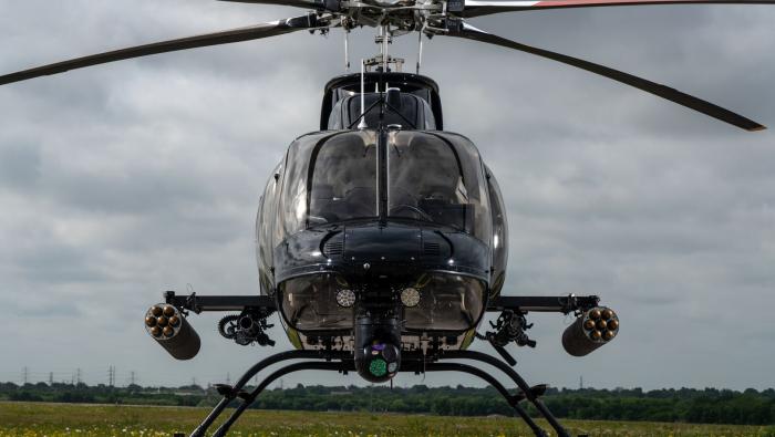 Bell 407M helicopter 