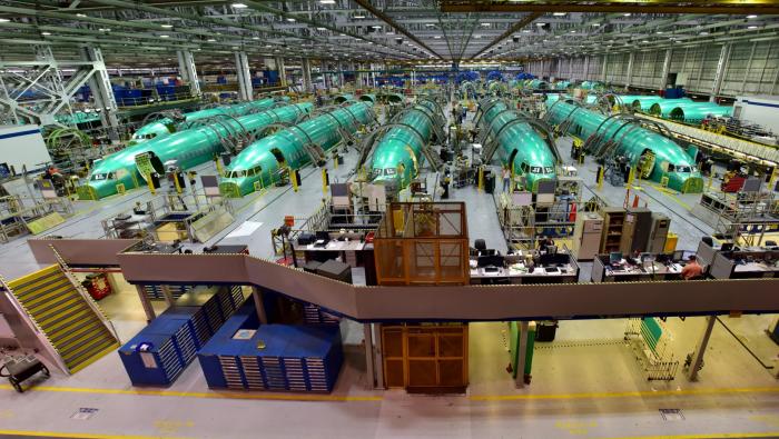Spirit AeroSystems in Wichita, Kansas
