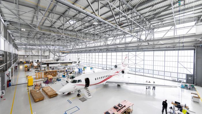Dassault's Mérignac maintenance facility 