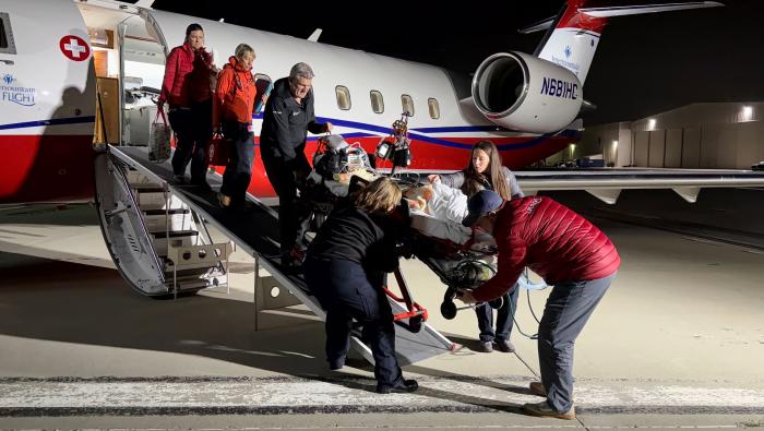 medevac mission by Intermountain Health