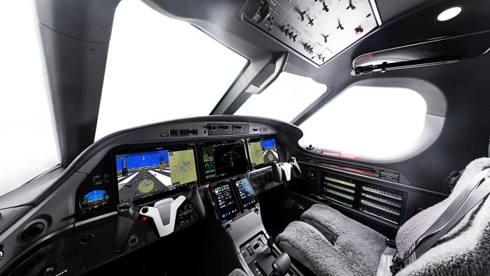 Pilatus PC-12 PRO cockpit 