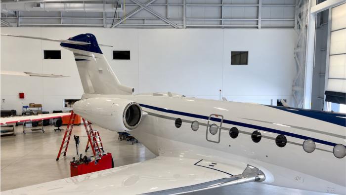 Pro Star Aviation Gogo Galileo installation on G280 jet