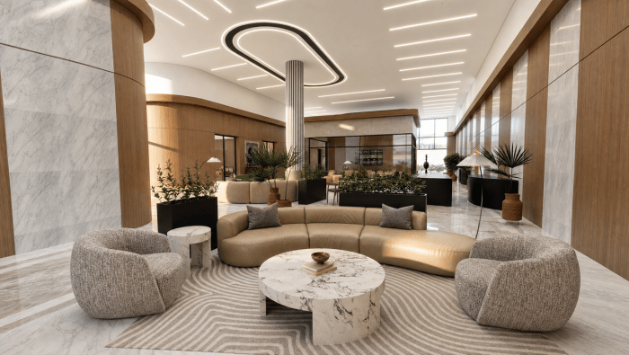 Interior of new GAT in Dammam, Saudi Arabia