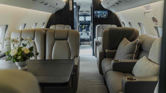 Volare Aviation's Challenger 604 business jet refurbishment